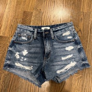 Just black denim Jean shorts